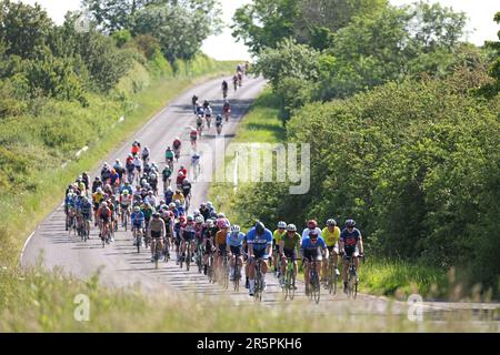 Peterborough UK. 04th June 2023. The Tour of Cambridgeshire