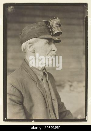 English Coal Miner Date: 1921 Artist: Lewis Wickes Hine American, 1874–1940 Stock Photo