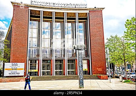 Bochum (Nordrhein-Westfalen, Deutschland): Schauspielhaus, theatre Stock Photo