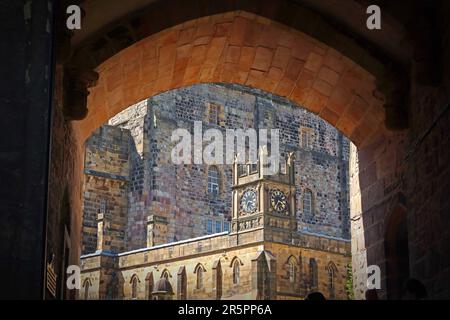 HMP - Her Majestys Prison Lancaster Castle, secure penitentiary, Castle Grove, Lancaster, Lancashire, England, UK, LA1 1YN Stock Photo