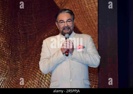 Kabir Bedi, Indian actor, Raymond Khadi show, Mumbai, India, 18 May 2017 Stock Photo