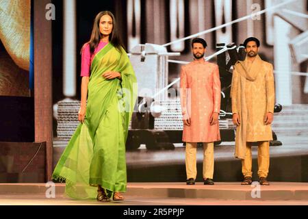 Raymond Khadi show, Mumbai, India, 18 May 2017 Stock Photo