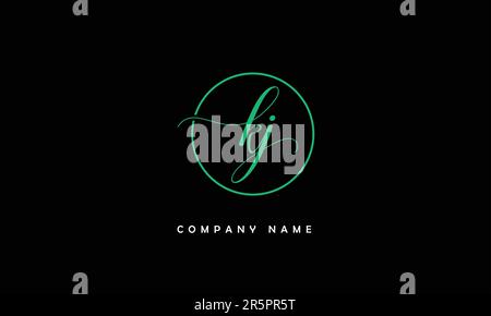 KJ, JK Abstract Letters Logo Monogram Stock Vector