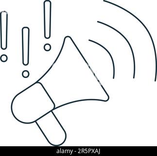 Alarm icon. Monochrome simple sign from security collection. Alarm icon for logo, templates, web design and infographics. Stock Vector
