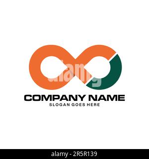 Abstract infinity, endless symbol and icon Stock Vector