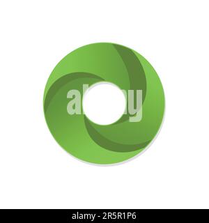 Abstract Modern Circle Logo. Symbol Icon Vector Template Stock Vector