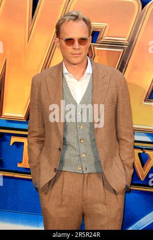 London, UK. 08th Apr, 2018. Paul Bettany attends the 'Avengers Infinity War' UK premiere at Television Studios White City in London, England. (Photo by Fred Duval/SOPA Images/Sipa USA) Credit: Sipa USA/Alamy Live News Stock Photo