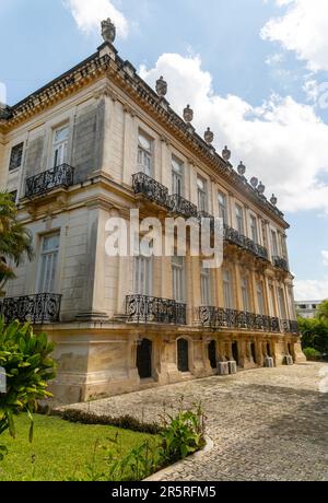 Large historic mansion on Paseo de Montejo, Merida, Yucatan State, Mexico Stock Photo