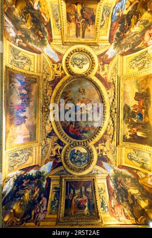 France, Yvelines, Versailles, palace of Versailles listed as World Heritage by UNESCO, Les Grands Appartements (State Apartments), Venus room Stock Photo