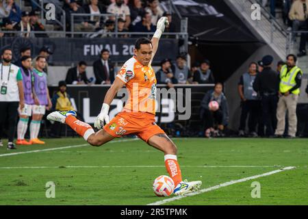 Club León goalkeeper Rodolfo Cota (30) during the 2023 Concacaf Champions League final match against the LAFC, Sunday, June 4, 2023, at the BMO Stadiu Stock Photo