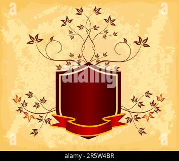 Abstract  artistic  background - illustration Stock Vector