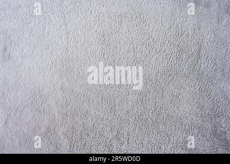 White soft fabric texture or background. Stock Photo
