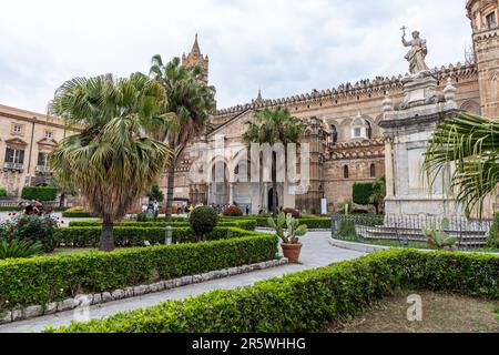 The Cathedral in Palermo Sicily Stock Photo