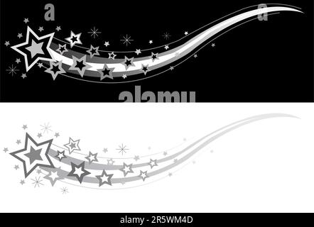 stars dust for magical and seasonal concepts Stock Vector