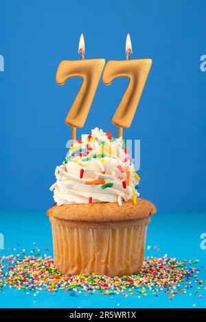 Amazon.com: Gold Glitter Happy 77th Birthday Cake Topper - 77 Sign Cake  Topper - Cheers to 77 Years Party Supplies - 77th Birthday Party  Decorations : Grocery & Gourmet Food
