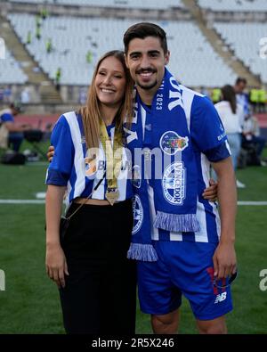 Lisbon, Portugal. 04th June, 2023. Estadio do Jamor, Lisbon, Portugal, April 11th 2023: during the match between SC Braga v FC Porto, valid for the Portuguese Cup Final 2022/2023 at Jamor Stadium in Lisbon, Portugal. (Photo by Pedro Loureiro/SPP) (Pedro Loureiro/SPP) Credit: SPP Sport Press Photo. /Alamy Live News Stock Photo