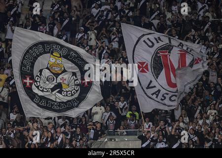 Rio De Janeiro, Brazil. 05th June, 2023. RJ - RIO DE JANEIRO - 05/06/2023 - BRAZILEIRO A 2023, VASCO X FLAMENGO - Vasco fans during a match against Flamengo at the Maracana stadium for the BRAZILEIRO A 2023 championship. Photo: Thiago Ribeiro/AGIF/Sipa USA Credit: Sipa USA/Alamy Live News Stock Photo