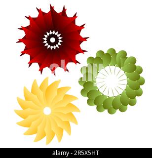 Vector Design Elements Set Stock Vector