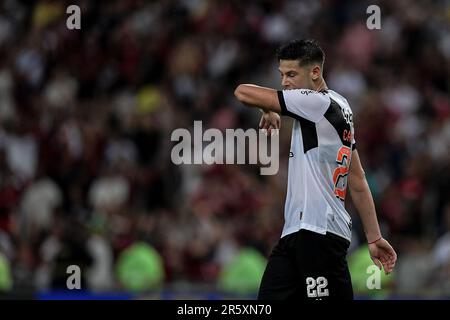 Rio De Janeiro, Brazil. 06th June, 2023. RJ - RIO DE JANEIRO - 05/06/2023 - BRAZILEIRO A 2023, VASCO X FLAMENGO - Capasso player of Vasco during a match against Flamengo at the Maracana stadium for the BRAZILIAN A 2023 championship. Photo: Thiago Ribeiro/AGIF/Sipa USA Credit: Sipa USA/Alamy Live News Stock Photo