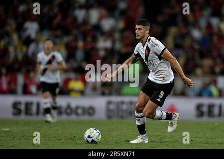 Rio De Janeiro, Brazil. 06th June, 2023. RJ - RIO DE JANEIRO - 05/06/2023 - BRAZILEIRO A 2023, VASCO X FLAMENGO - Pedro Raul player of Vasco during a match against Flamengo at the Maracana stadium for the BRAZILEIRO A 2023 championship. Photo: Thiago Ribeiro/AGIF/Sipa USA Credit: Sipa USA/Alamy Live News Stock Photo