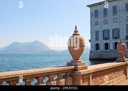 Palazzo Borromeo, Lake Maggiore, Isola Bella, Borromeo Islands, Piedmont, Italy Stock Photo