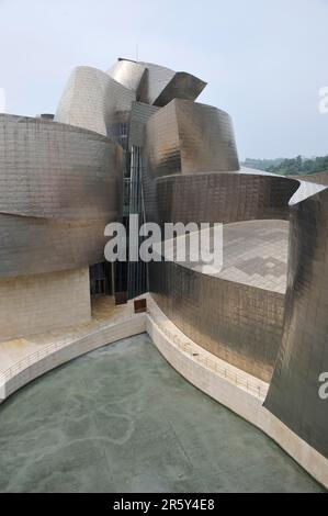 Guggenheim Museum, Bilbao, Basque Country, Pais Vasco, Spain Stock Photo
