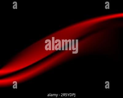 Red abstract background, vector illustration Stock Vector