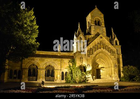 The Chapel of Jak in Vajdahunyad Castle - Budapest, Hungary Stock Photo