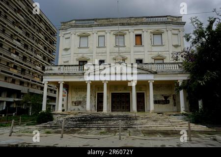 5 April 2023 Famagusta Cyprus. Closed Maras abondoned city in Famagusta Cyprus Stock Photo