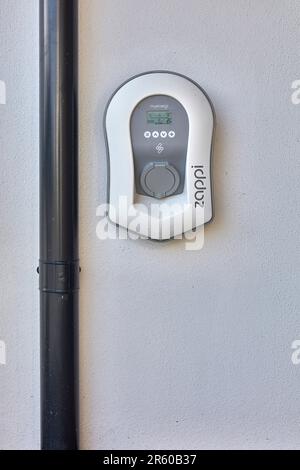 Electric Vehicle Charger Stock Photo