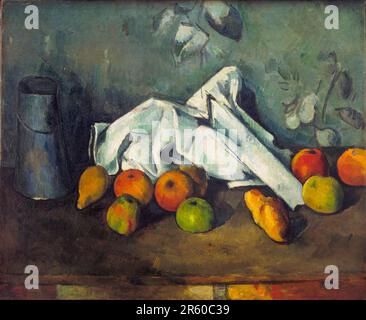 Still Life with a Copper Pitcher & Fruit - Henri Manguin