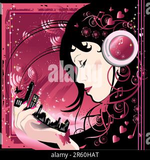 Original image was created in Adobe Illustrator Stock Vector