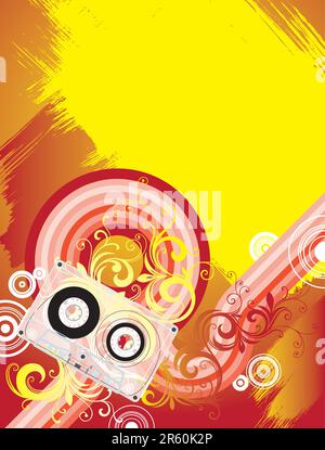 vector background for flyers and more Stock Vector