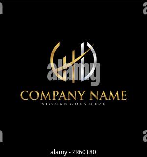 Financial Advisors Logo Design Template Vector Icon Stock Vector