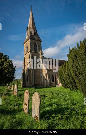 St James' Church, Warter in the Yorkshire Wolds, East Yorkshire, UK Stock Photo