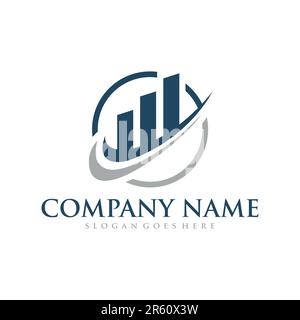 Financial Advisors Logo Design Template Vector Icon Stock Vector