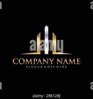 Financial Advisors Logo Design Template Vector Icon Stock Vector