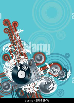 vector background for flyers and more Stock Vector