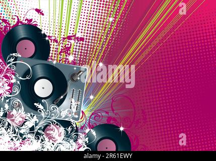 vector background for flyers and more Stock Vector