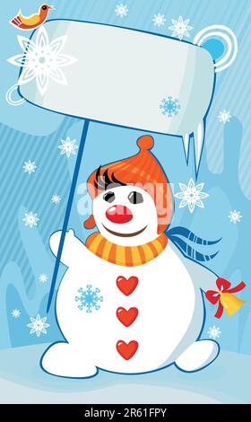 snowman Stock Vector