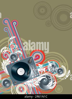 vector background for flyers and more Stock Vector