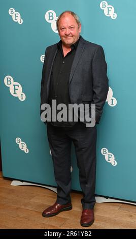 London, UK. June 6 2023. Mark Addy attends The Full Monty - BFI talent screening at BFI London. Credit: See Li/Picture Capital/Alamy Live News Stock Photo