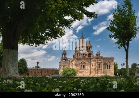 Etchmiadzin Cathedral, Vagharshapat, Armenia Stock Photo