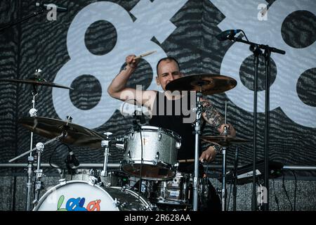 LØLØ AKA LOLO performs live at slam dunk festival north Leeds uk, 28th may 2023. Stock Photo