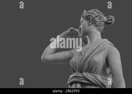 The Diana of Versailles or Artemis, Goddess of the Hunt.  Stock Photo