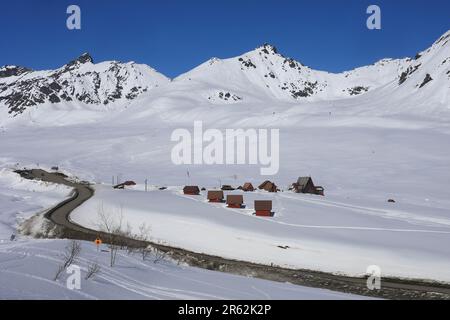 Independence mining village Stock Photo