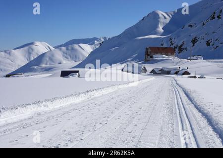 Independence mining village Stock Photo