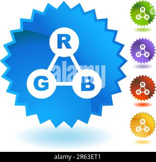 RGB Color Spectrum Stock Vector