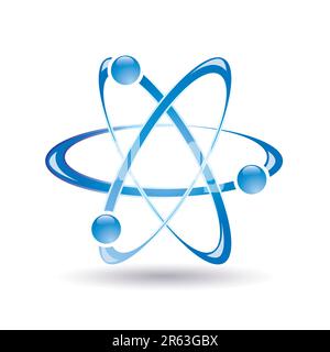 Molecule icon Stock Vector