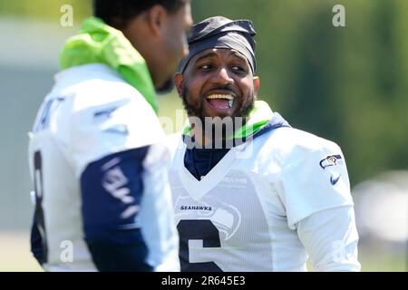 Seattle Seahawks safety Quandre Diggs (6) during an NFL football game ...